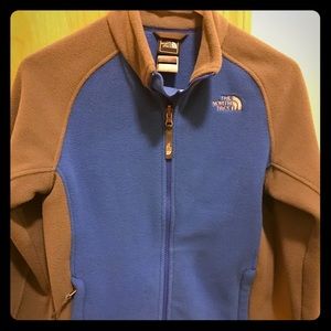 Boys The North Face fleece jacket
